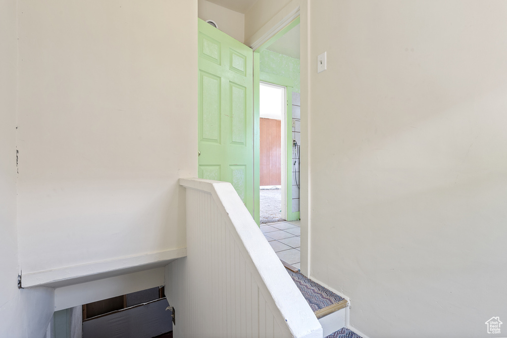 View of staircase