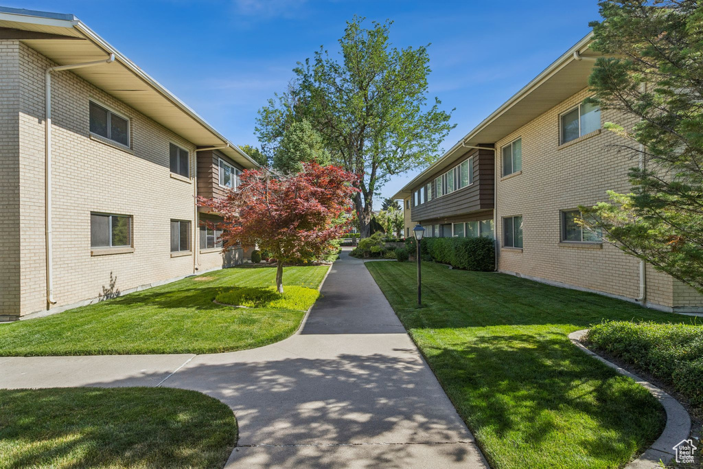 Surrounding community featuring a yard