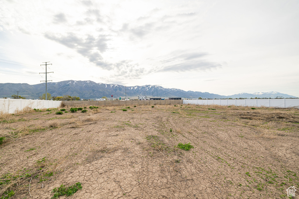 View of mountain background