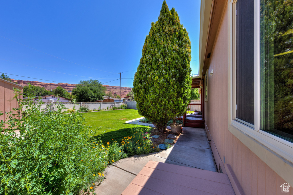 View of yard