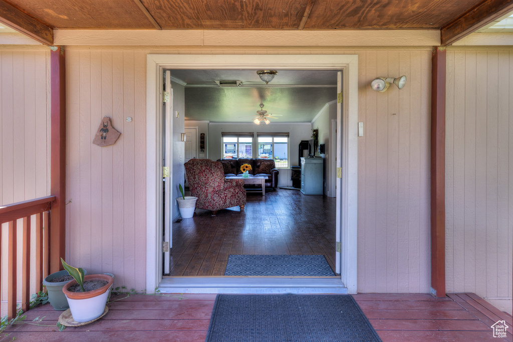 Entrance to property