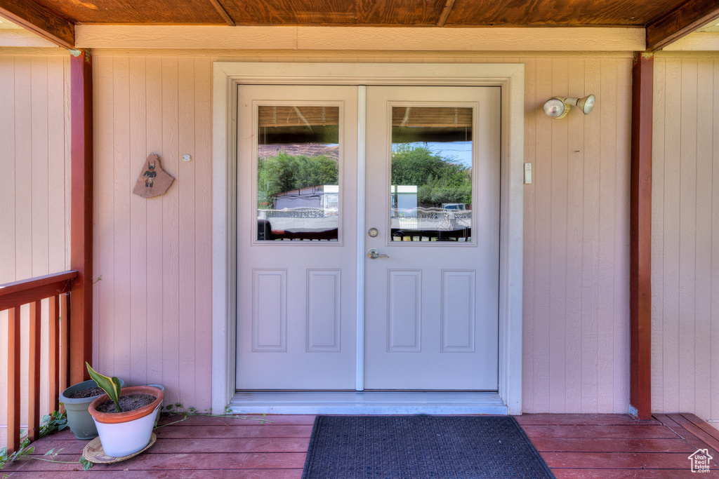 Property entrance