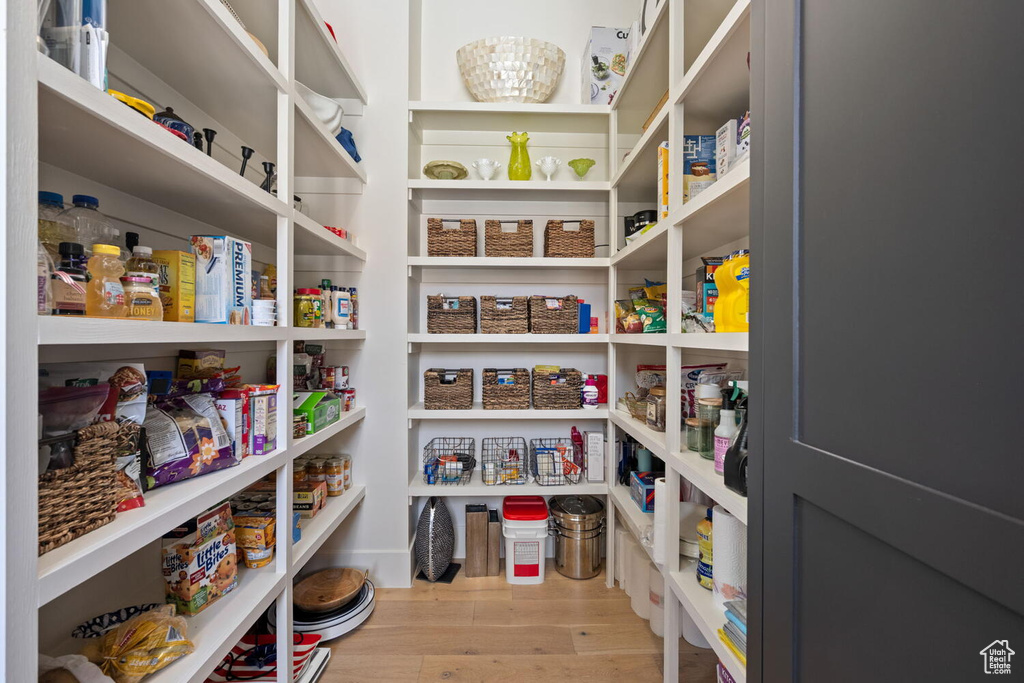 View of storage area