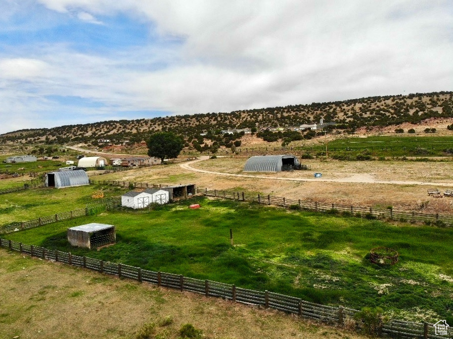 View of rural area featuring a pastoral area