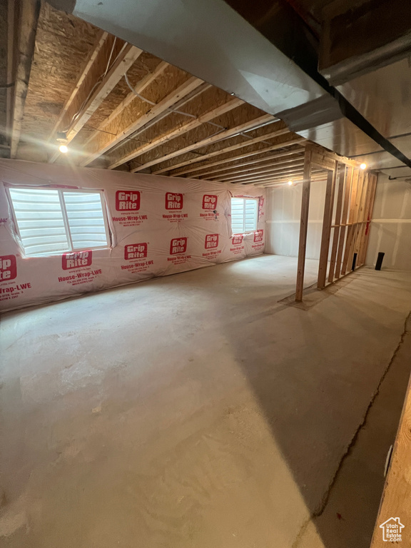 View of basement
