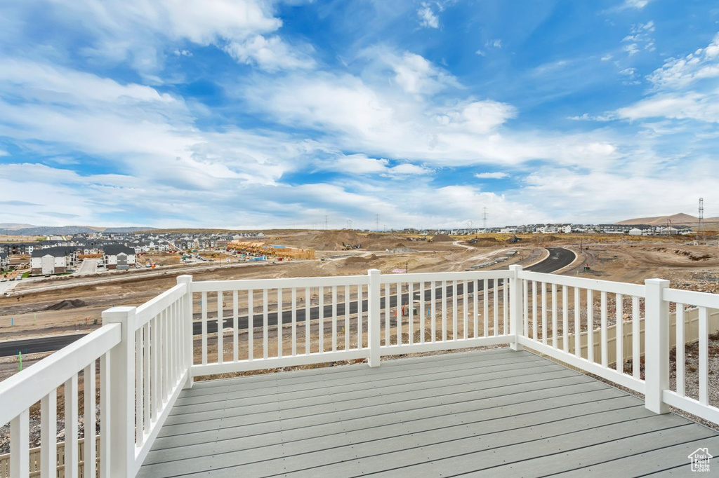 View of deck
