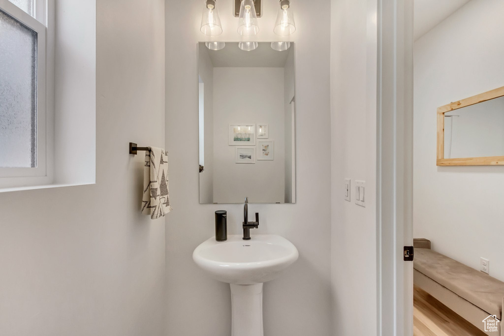 View of bathroom