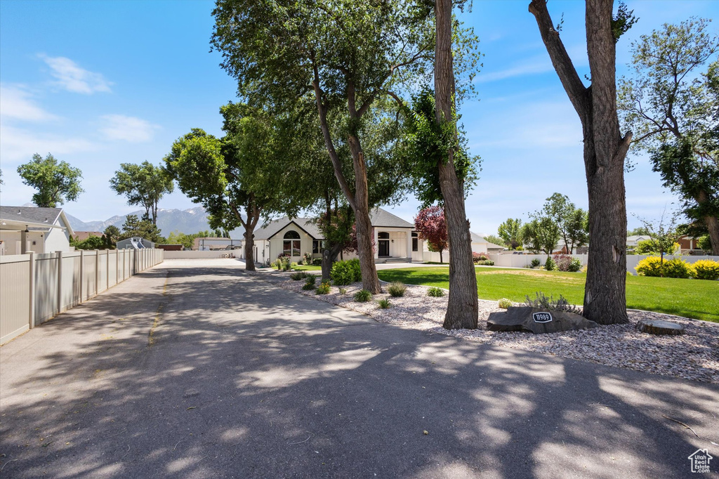 View of street