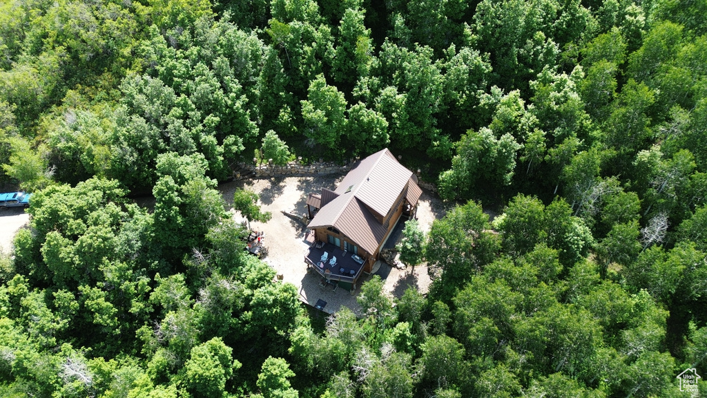 Aerial view of property and surrounding area