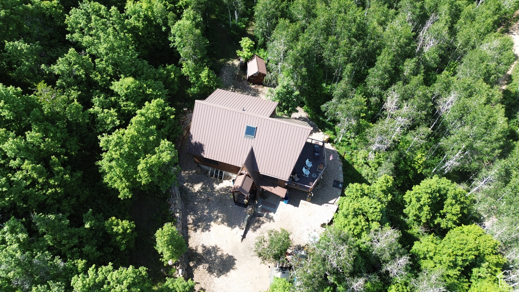 Aerial view of property and surrounding area