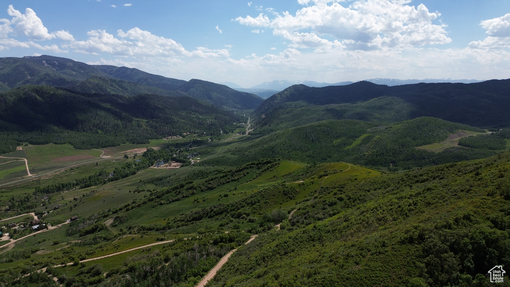 View of mountain backdrop