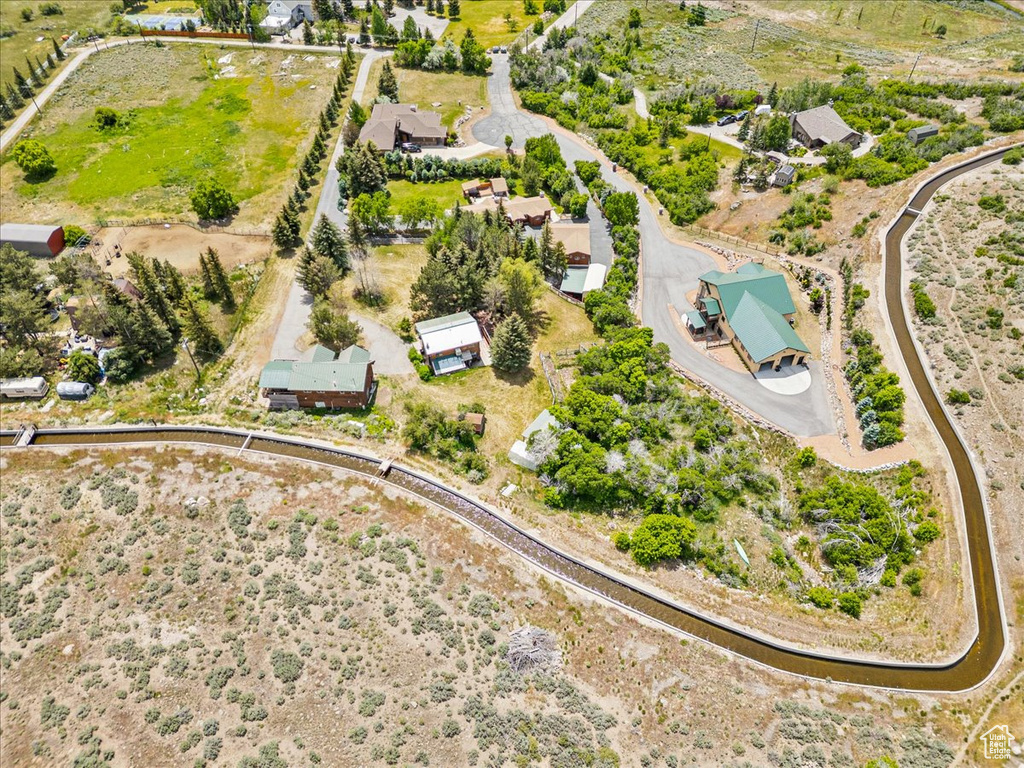 Aerial overview of property\'s location