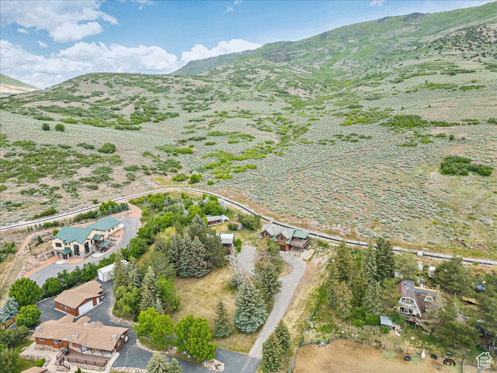 View of property location with a mountain backdrop