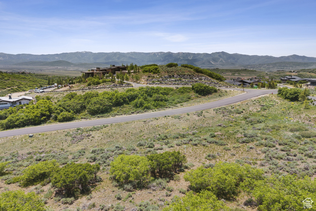 View of mountain backdrop