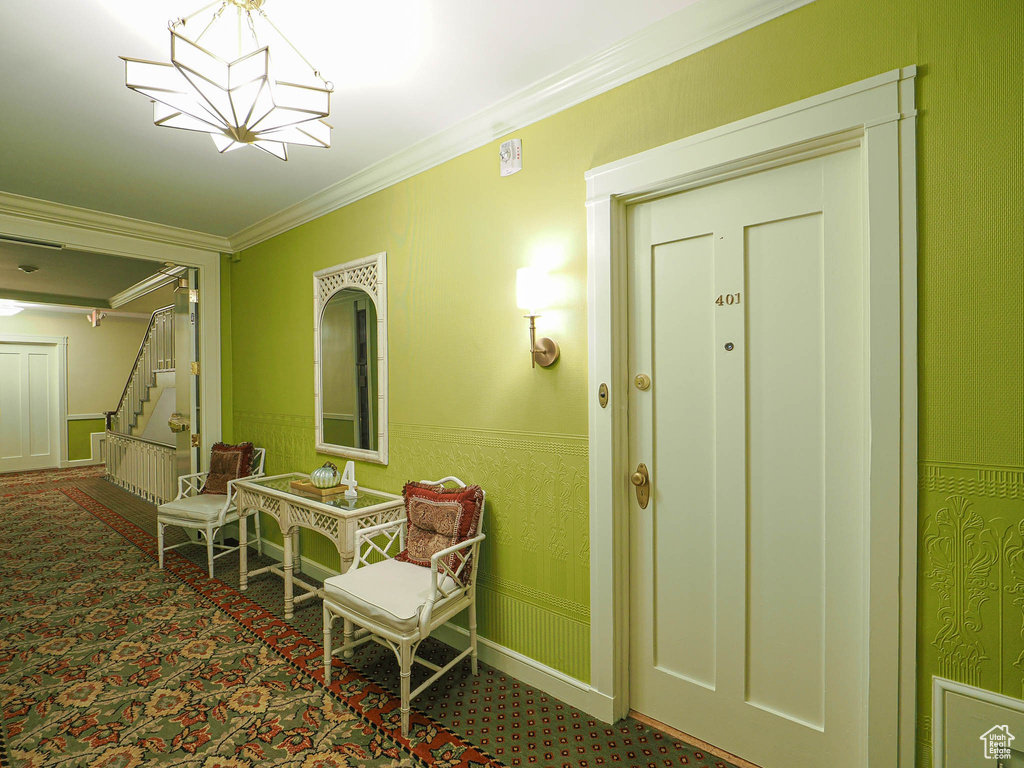 Entrance to property