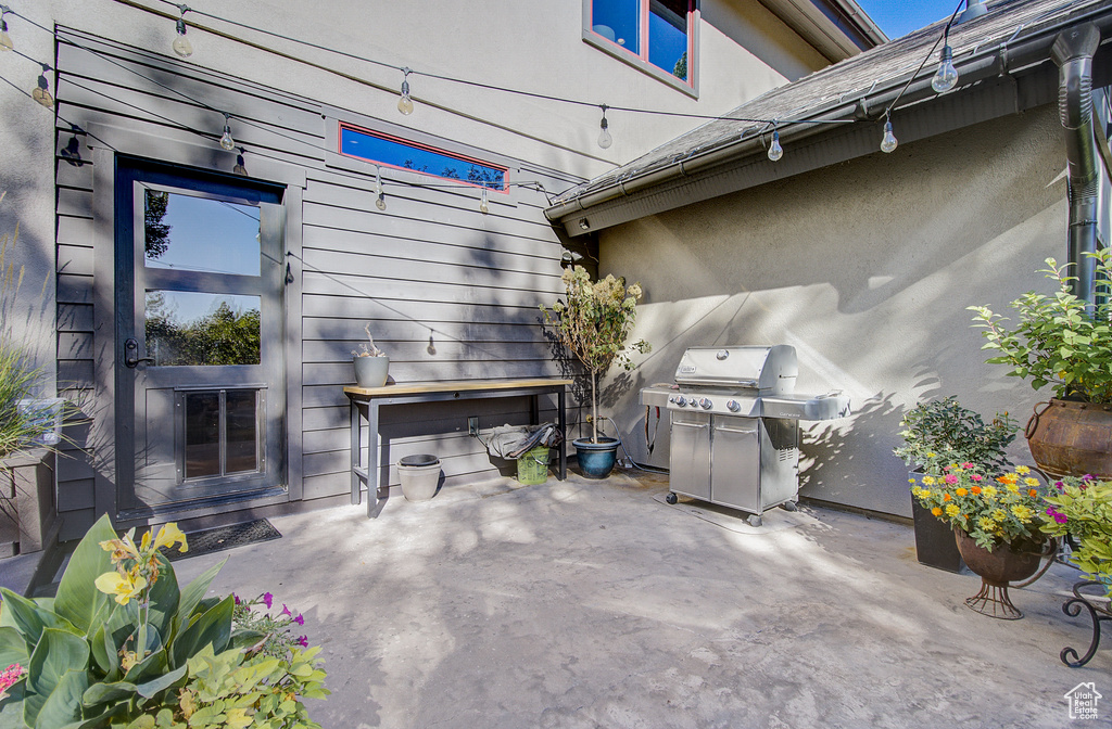 View of patio / terrace featuring area for grilling