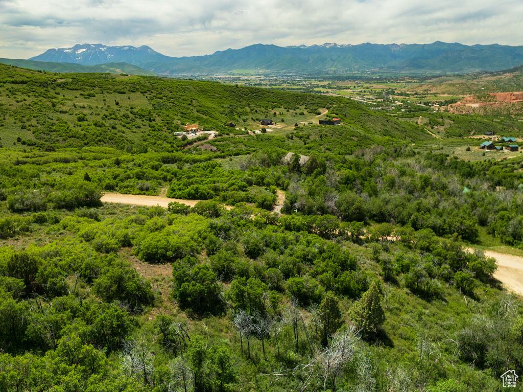 View of mountain backdrop
