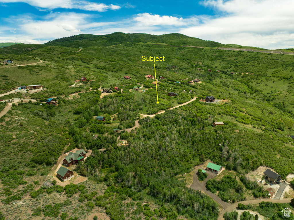 View of property location with a mountainous background