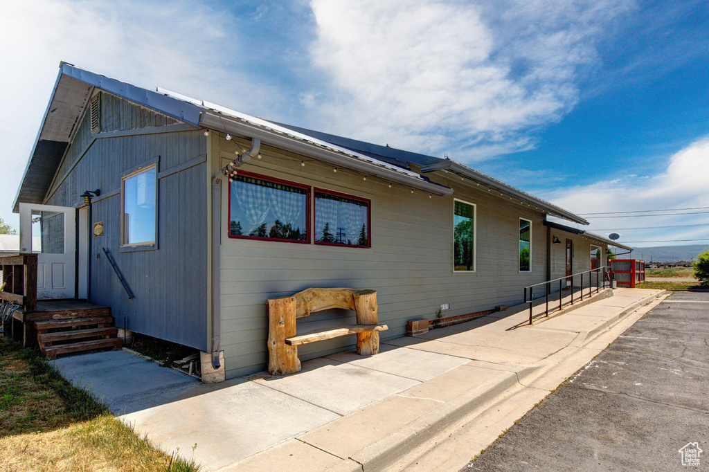 View of property exterior