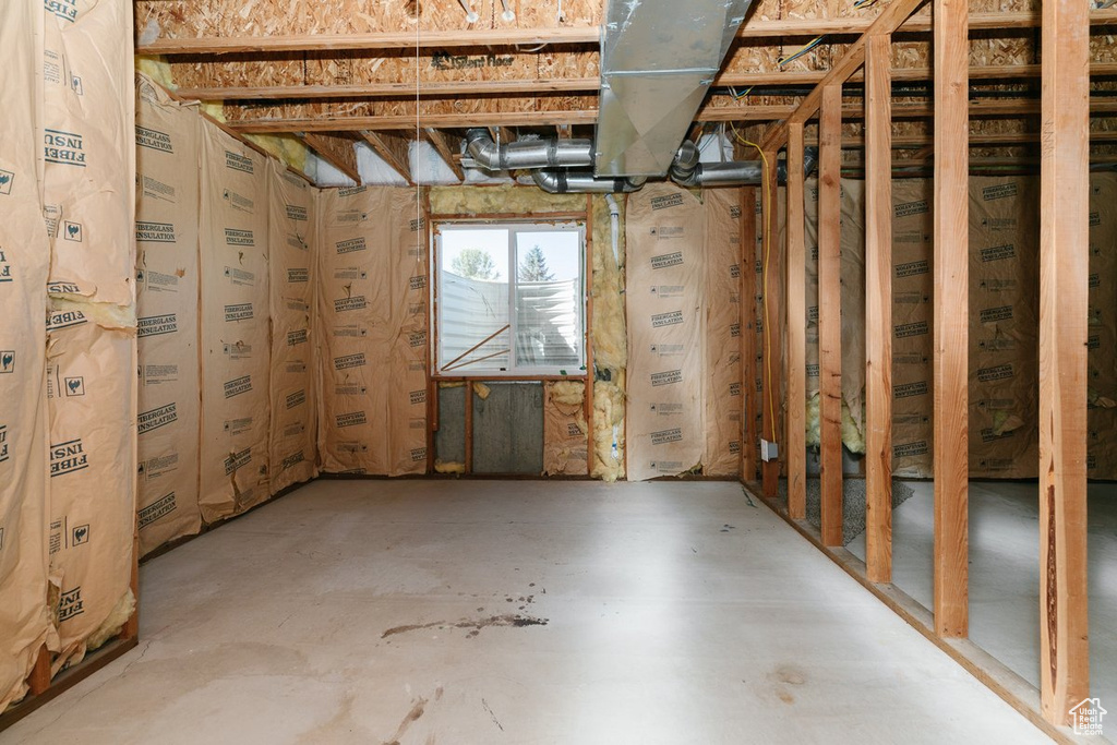 View of basement