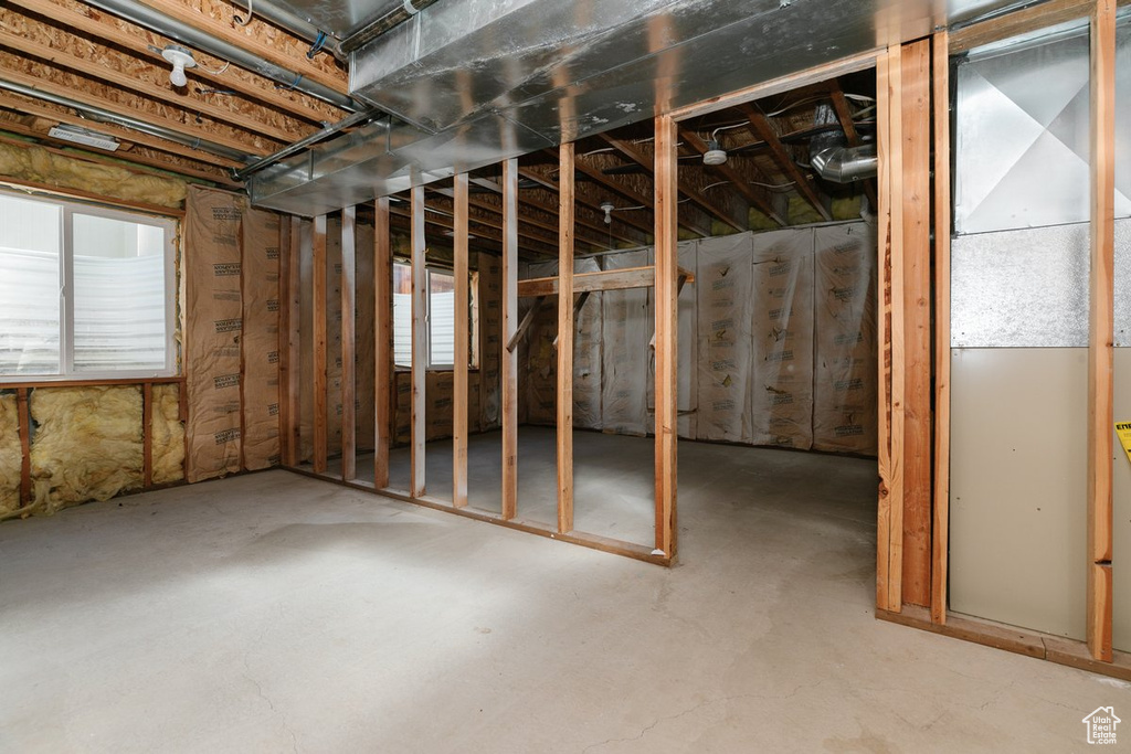 View of basement