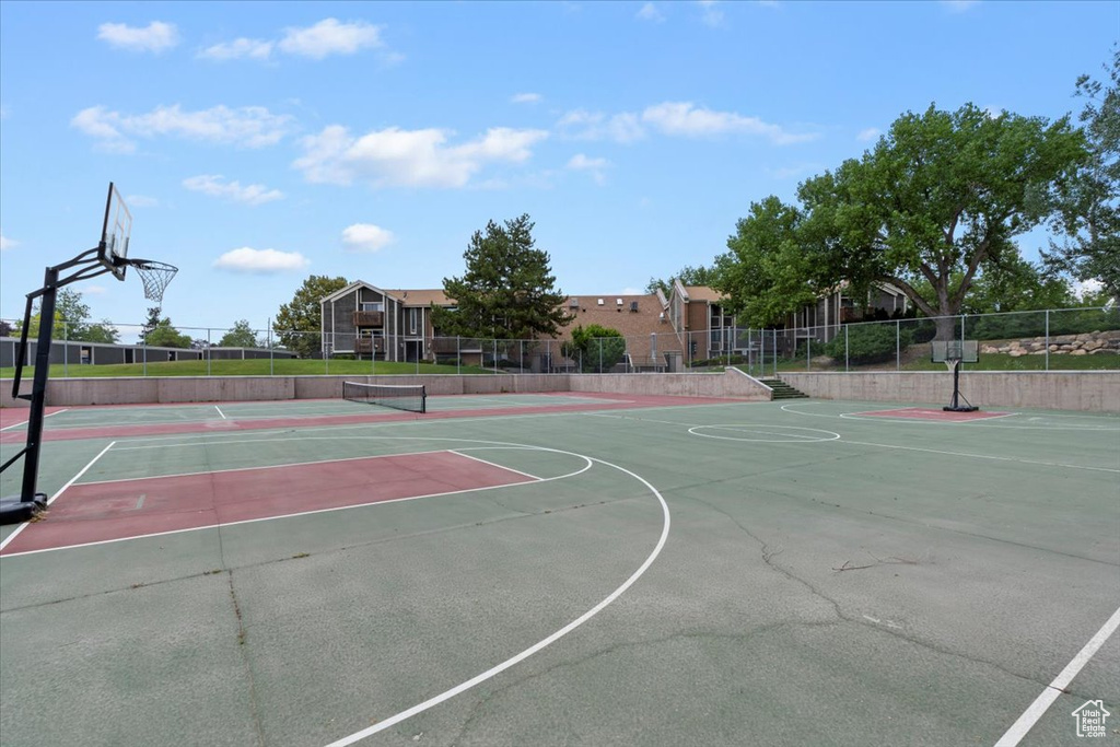 View of sport court with community basketball court