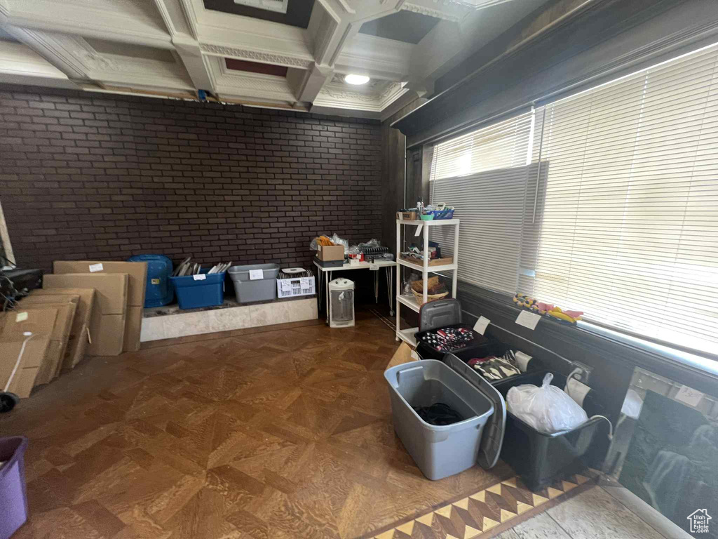 View of storage area