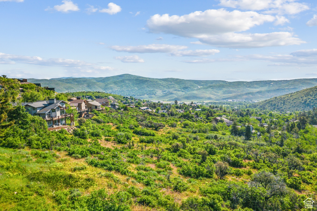 View of mountain backdrop