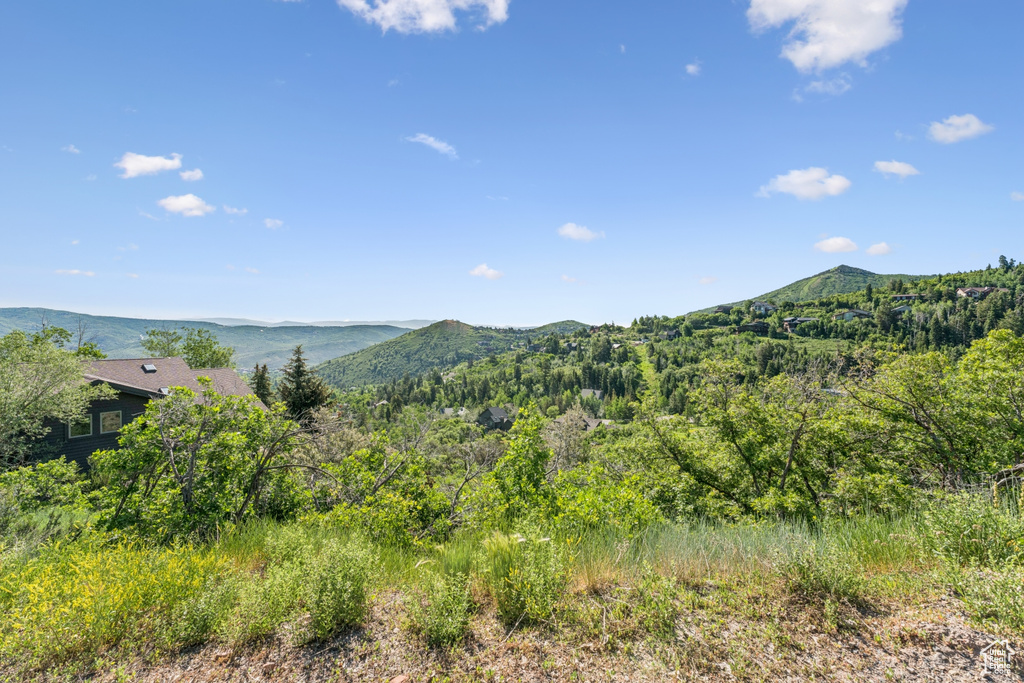 View of mountain backdrop