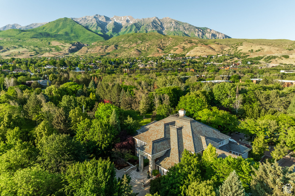 View of mountain backdrop