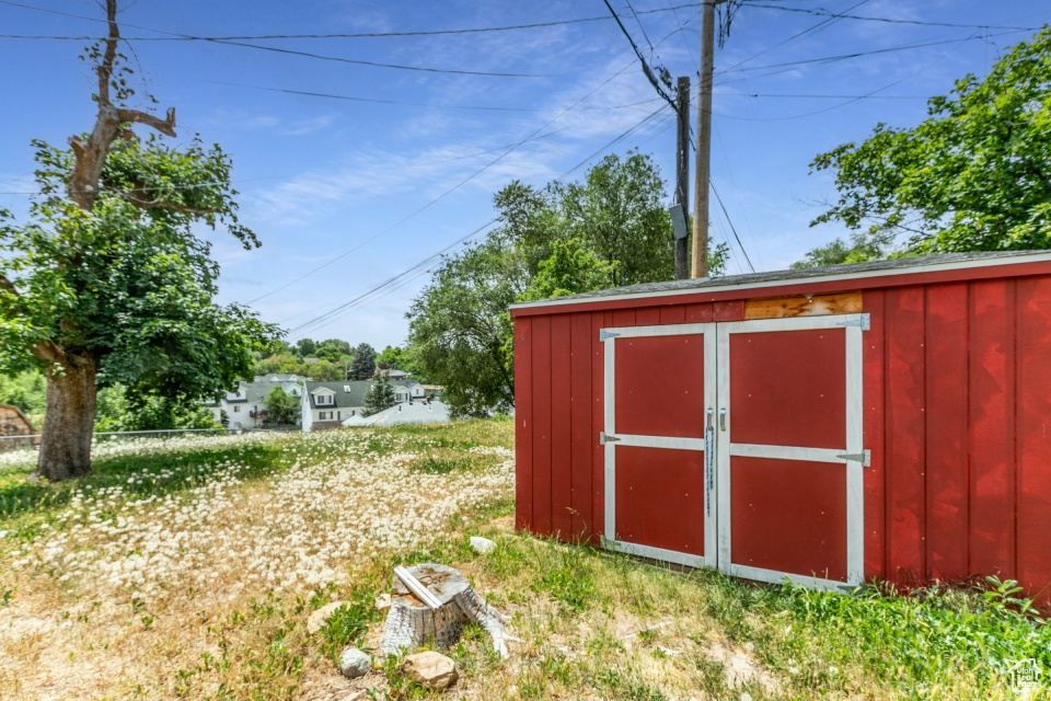 View of shed
