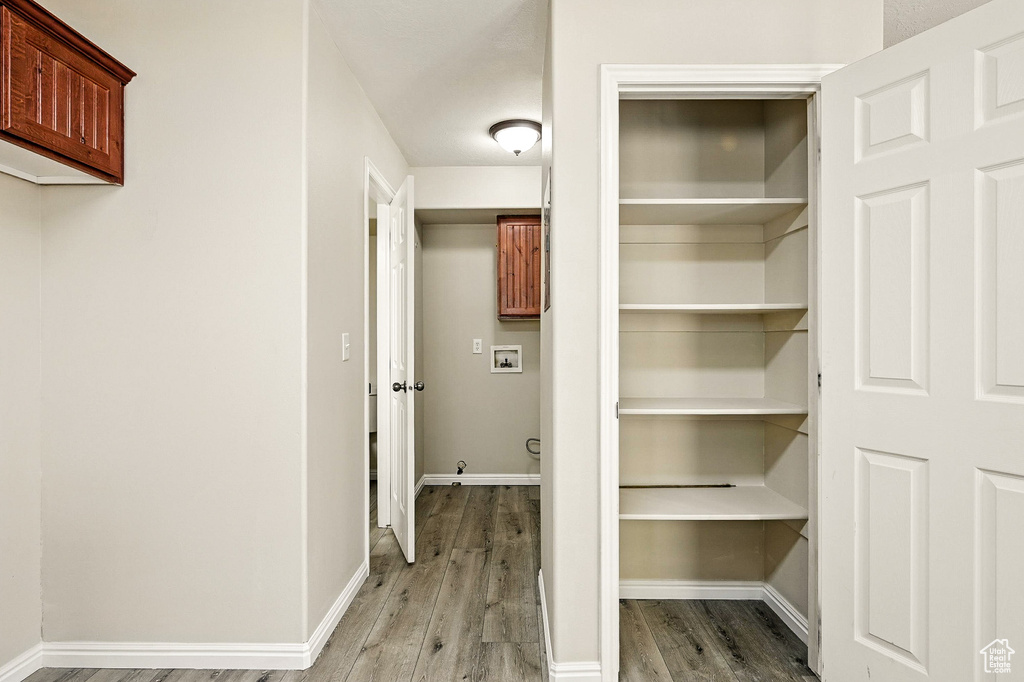 View of closet