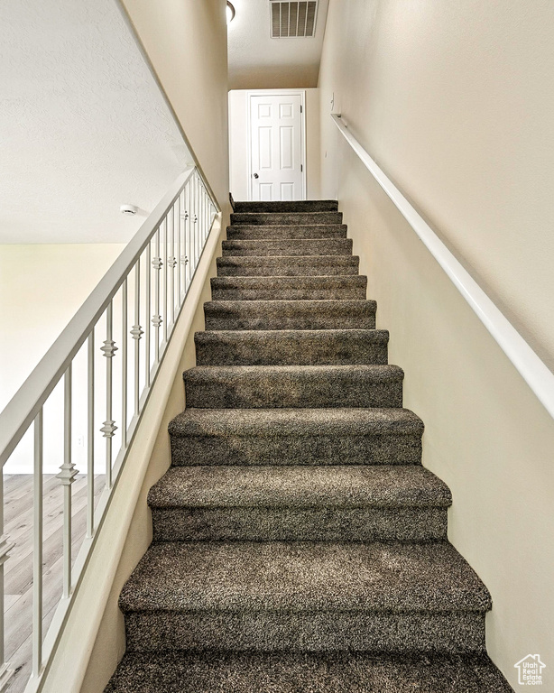 View of stairway