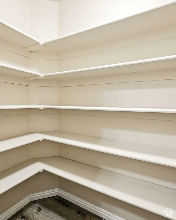 View of storage area