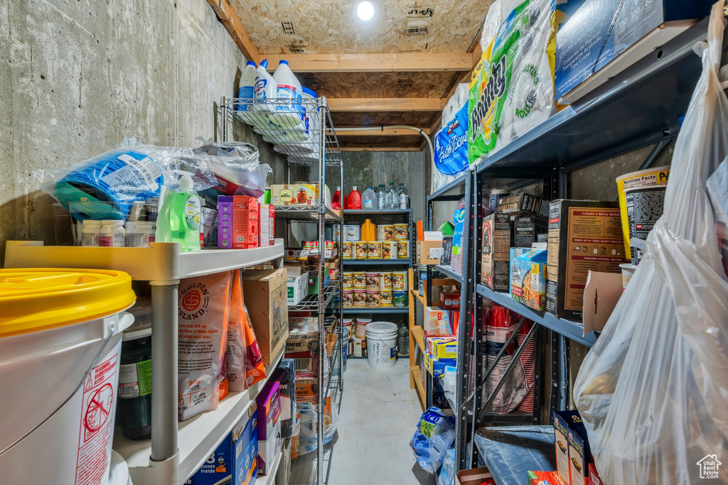 View of storage