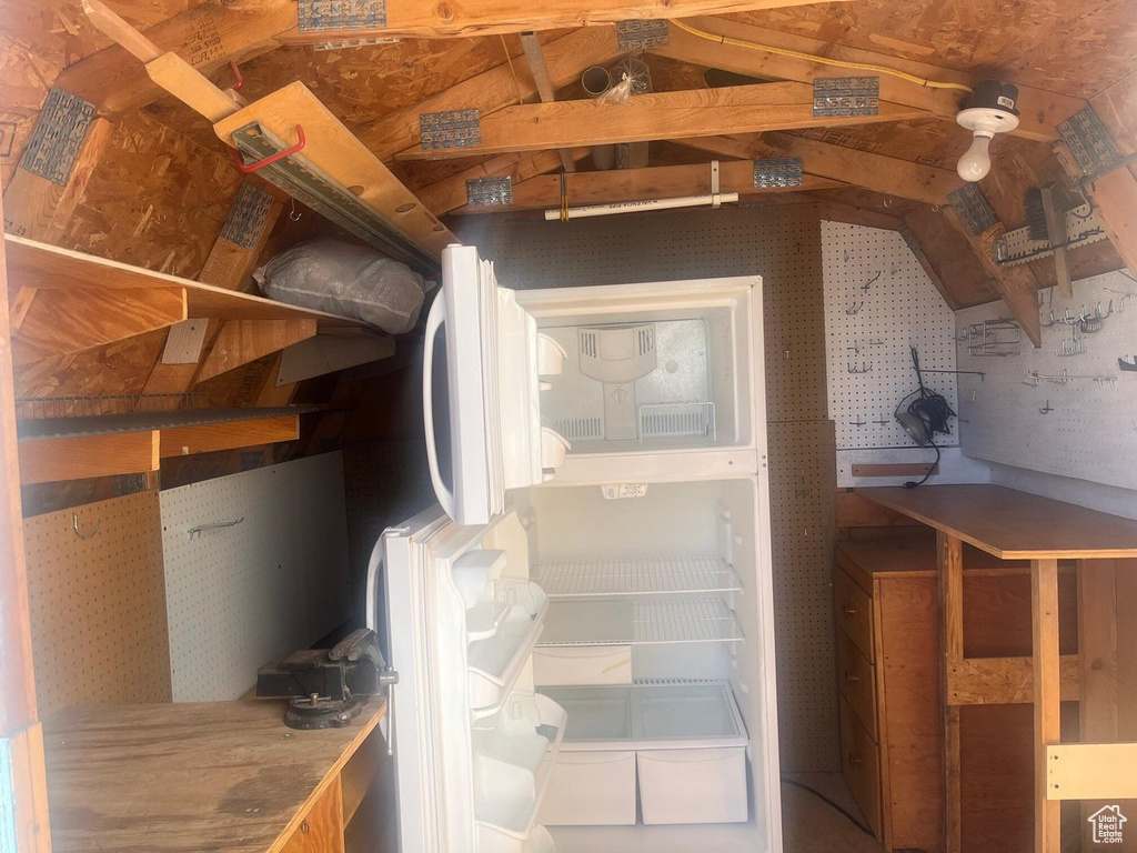 View of storage area