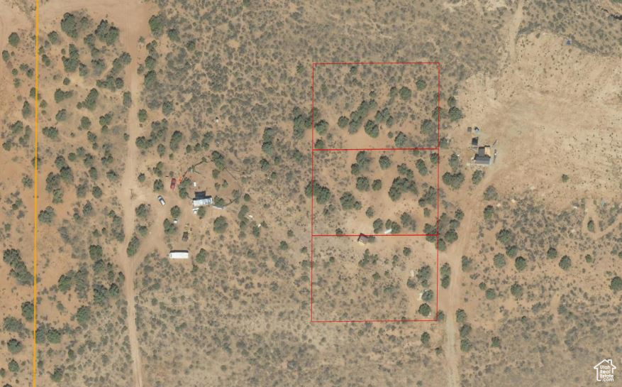 Map / location with property parcel outlined