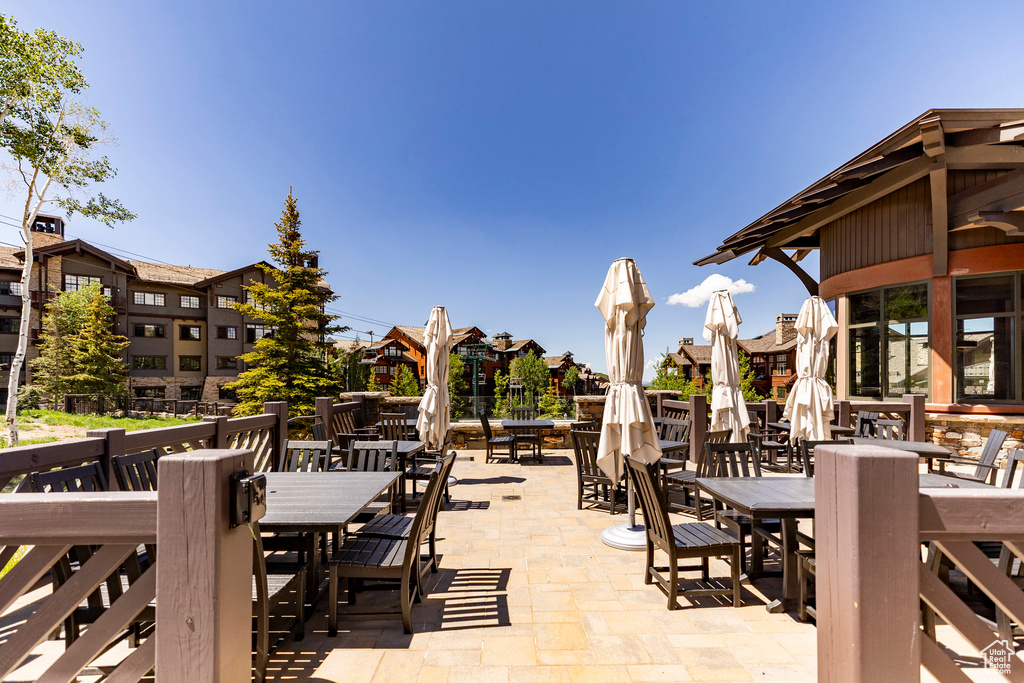 View of patio / terrace with outdoor dining space