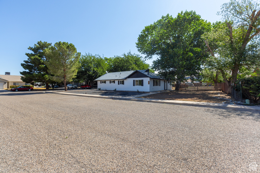 View of ranch-style home