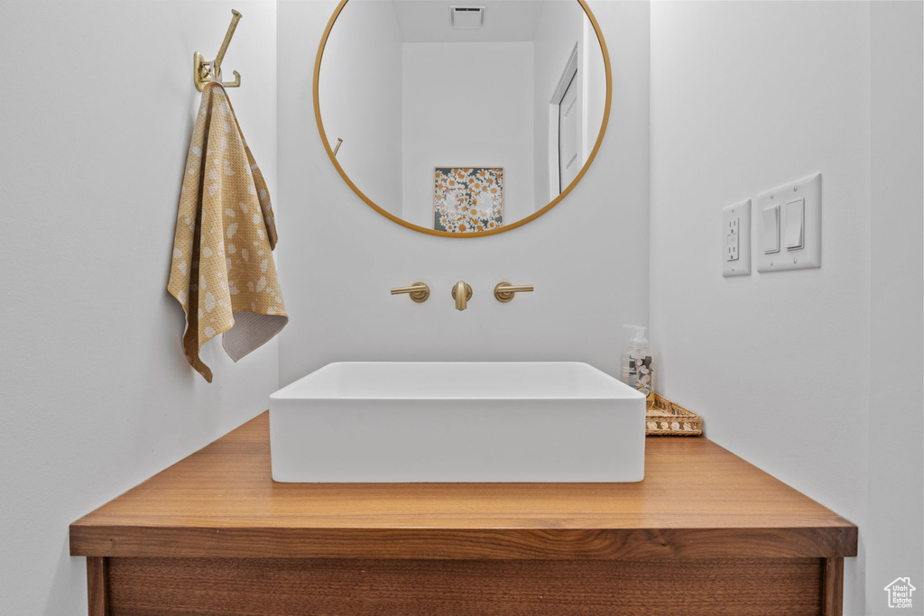 Bathroom featuring a sink