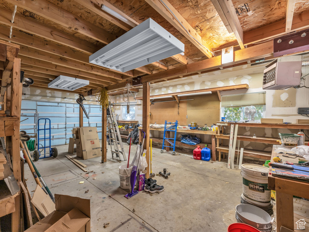 Miscellaneous room featuring concrete flooring