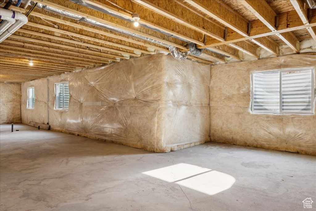 View of basement