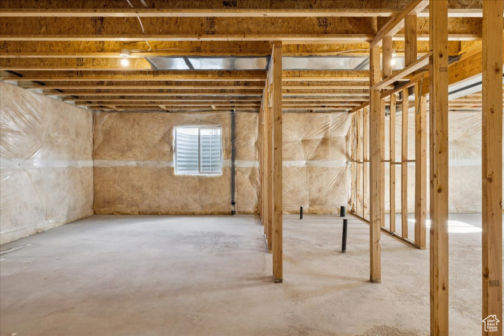 View of basement