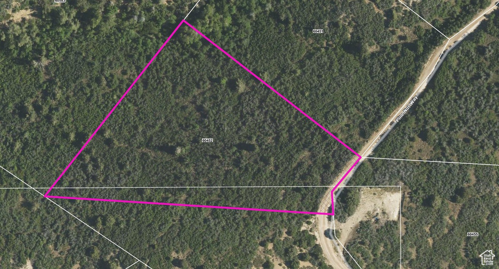 Map / location with property boundaries highlighted