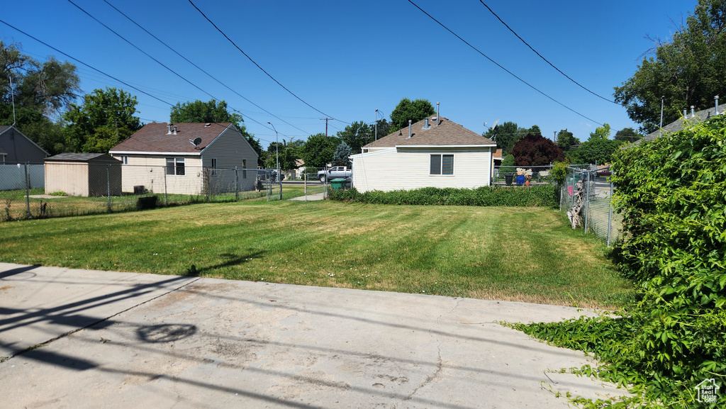 View of yard