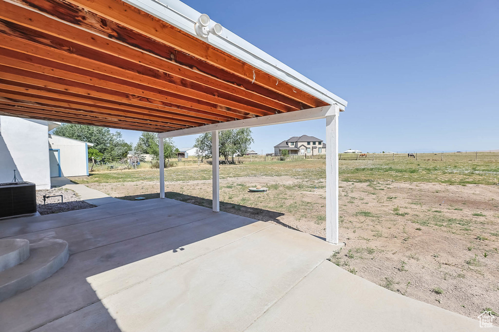 View of patio