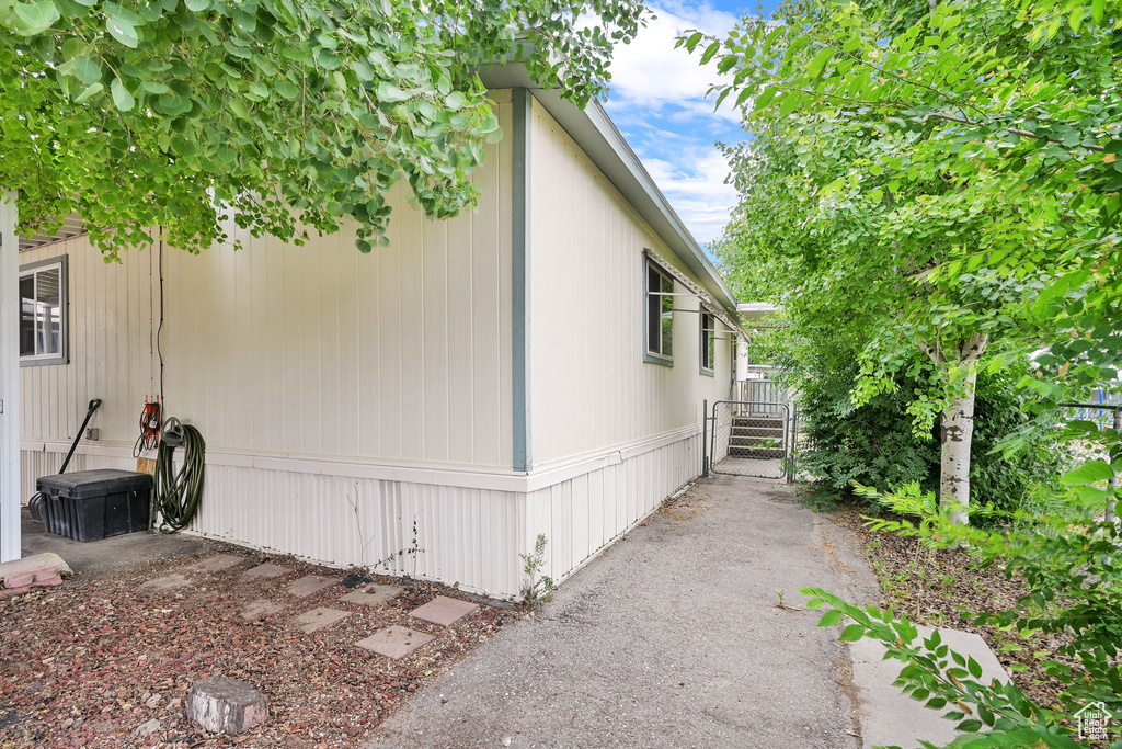 View of side of property