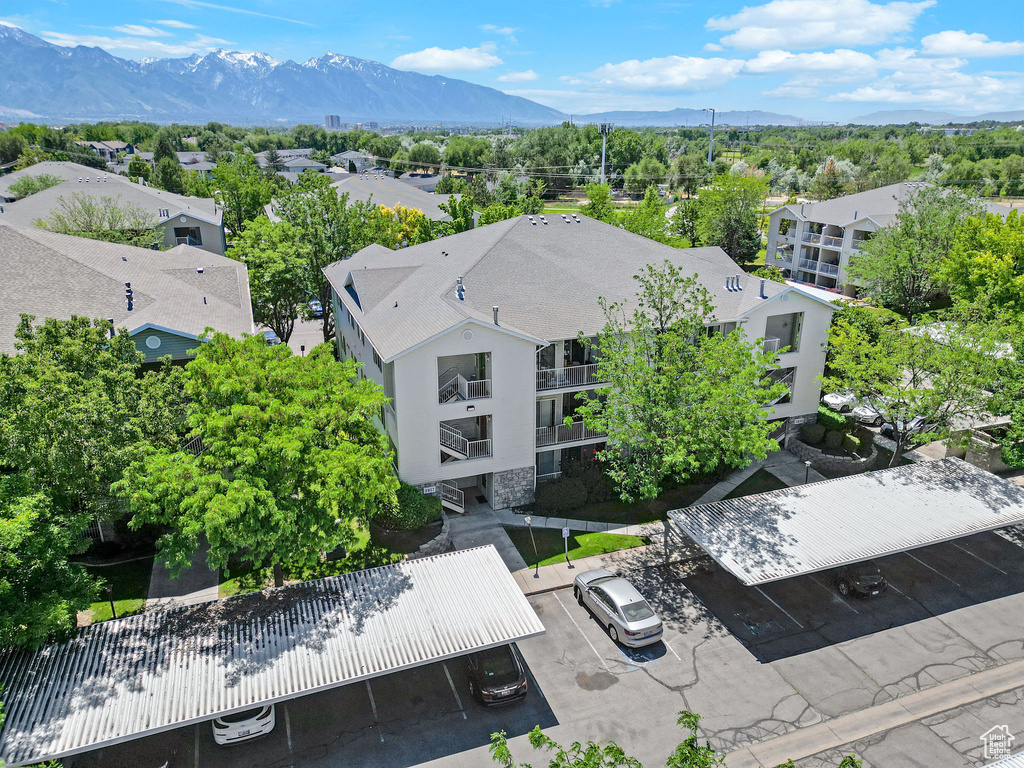 Bird's eye view of mountains