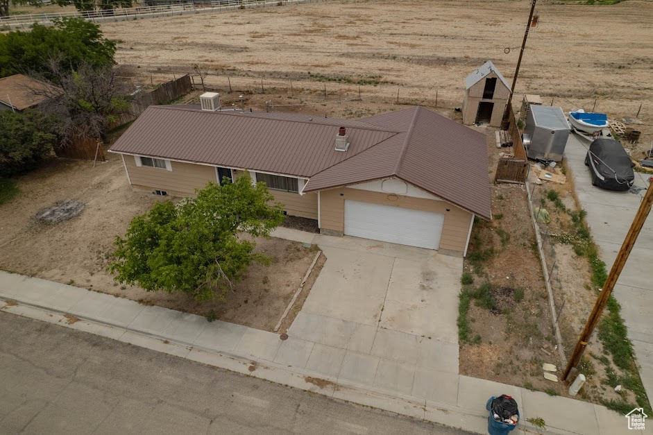 View of subject property