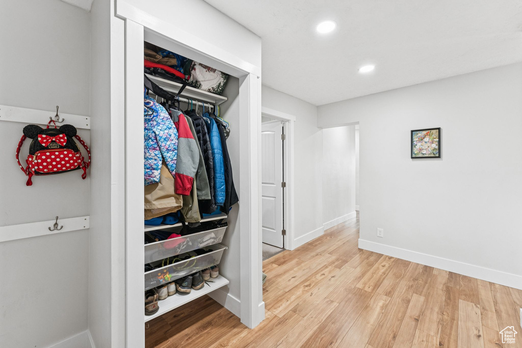 View of closet